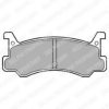 MAZDA 4492877O6OOO Brake Pad Set, disc brake